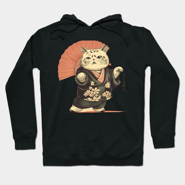 EDO CAT Hoodie by SHAKIR GAUTAMA 